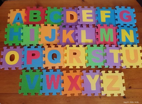 Play mats alphabet number - mats, 36