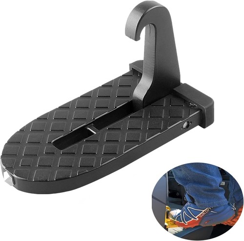 Car step hook ladder - ladder, door