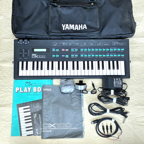 Yamaha dx100 synthesizer - yamaha, fm