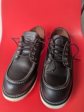 Red Wing Moc Oxford Full Grain Leather Men's Comfort Black Shoes