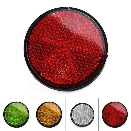 Round bicycle reflector - round,