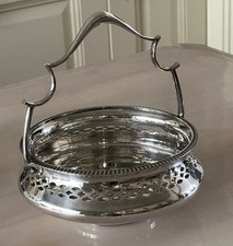 Silver Plate EPNS  Basket Bowl