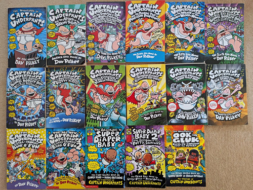 Dav pilkey captain underpants - captain,