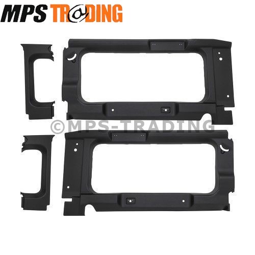 Defender rear side window - side,