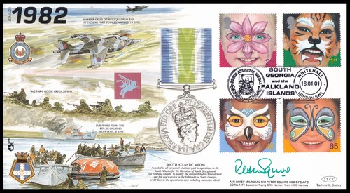 Falklands war pilot sir peter - pilot,