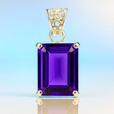 30 Ct Purple Tanzanite Emerald