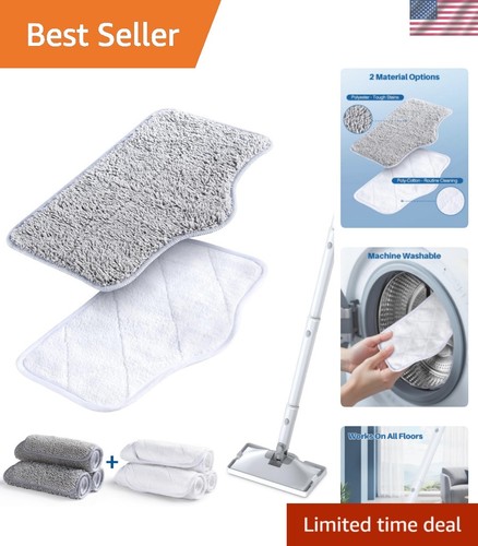 Pack steam mop replacement - 6,