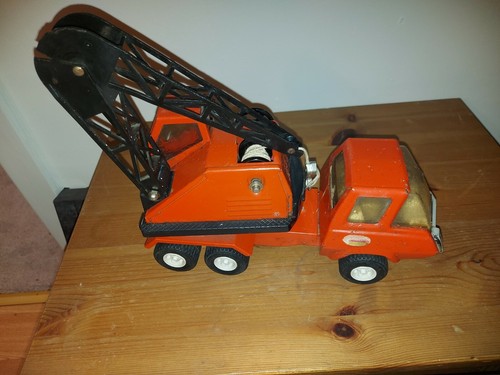 Vintage 1970 red tonka truck - vintage,