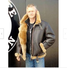Mens Real Sheepskin Leather