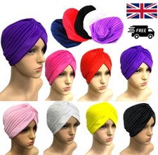Stretchy Ladies Turban Plain