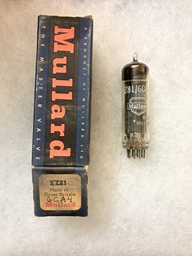 Mullard ez81 6ca4 u709 - mullard,