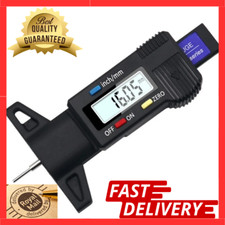 Digital Tyre Depth Gauge Tread Checker LCD Mini Tool For Motorbike Car Van HGv