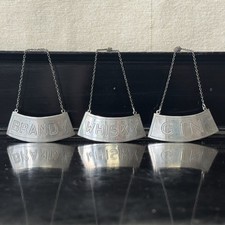 Set of 3 Vintage Sterling