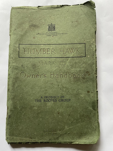 Humber hawk mark - hawk, iii