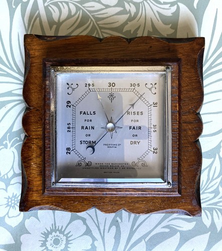 Antique 1920s barometer - antique,
