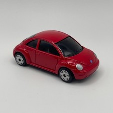 Maisto Volkswagen New Beetle Collectible Red Die-Cast Model Car Toy for Kids #1g