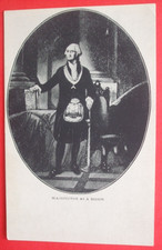 Old MASONIC Postcard PRESIDENT