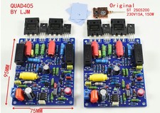 2pcs QUAD405 125W+125W power amplifier kit dual 2.0 channel for HIFI   #F18