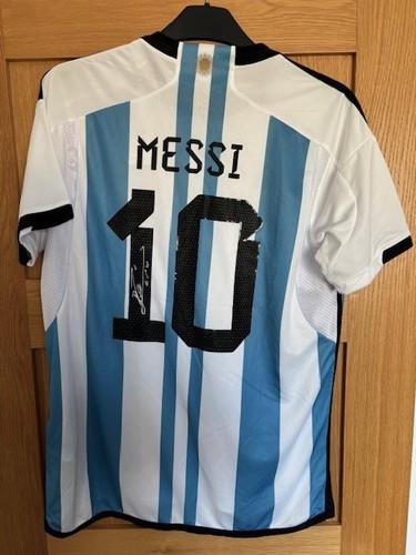 Lionel messi signed argentina - signed,