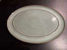 Denby Pottery Regency Green  Oval Serving Platter