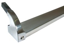 Side step polished - step, w