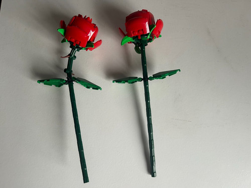 Lego roses pair - lego, used