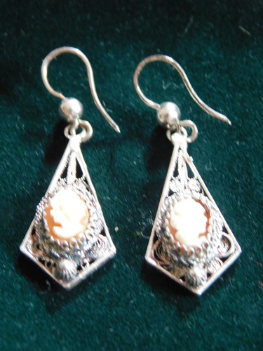 Vintage 800 silver cameo - vintage,