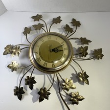 MCM Wall Clock Starburst Maple
