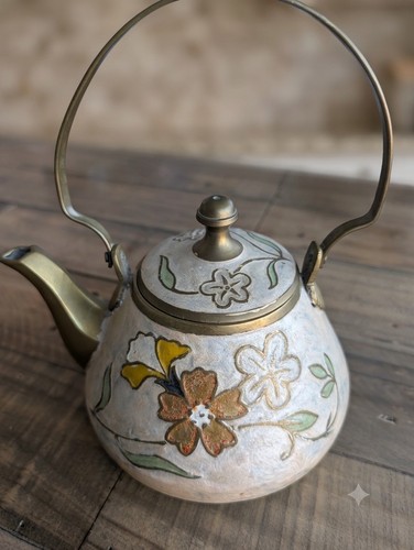Hand crafted vintage enamel - hand-crafted,