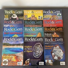 Rock And Gem Magazine Lot