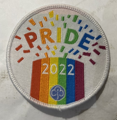Guide pride 2022 cloth badge - pride,