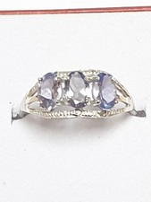Genuine Tanzanite And Diamond
