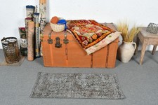 Turkish Small Rug, 1,5x3,3 ft