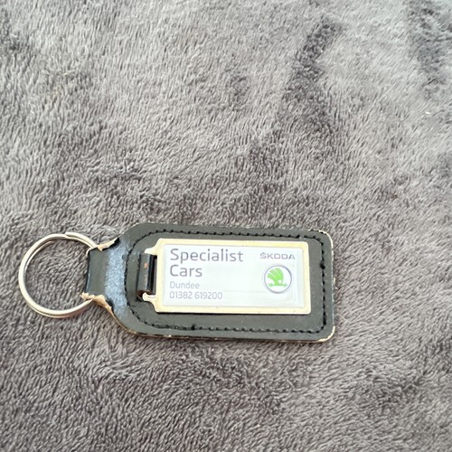 Skoda keyring used - keyring,