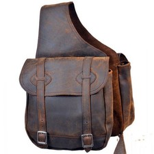 Leather Western Saddle Bags