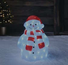 46.5cm Snowman with Hat and