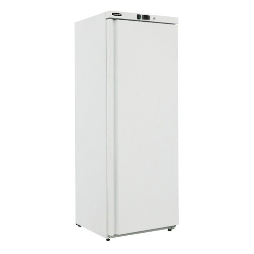 White steel catering upright - white,