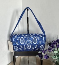 Primark Blue Beaded Paisley