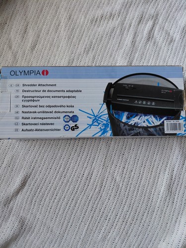 Olympia paper shredder - ps,