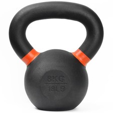 Mirafit 8kg Cast Iron Kettlebell Weight/Strength Training Workout Fitness #068