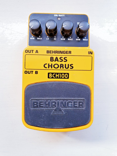 Behringer bass chorus - behringer, effects