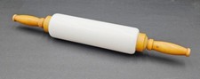 Rolling Pin Milk Glass with