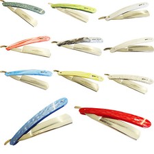 Barber straight razor cut - razor,