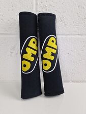 OMP Seat Belt Pads Motorsport Rally Race Harness Drive Black DB/450/N