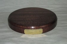 Engraved hardwood display - engraved,