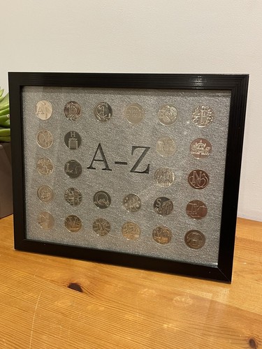 10p alphabet coin - 10p, z