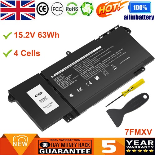 7fmxv battery for dell - battery,