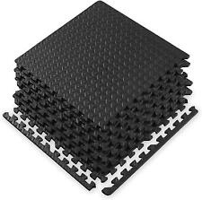 96 SQ FT Interlocking Foam Mats Tiles Gym Play Garage Workshop Floor Mat 24 Mats