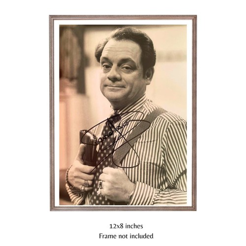 David jason autograph retro - david,