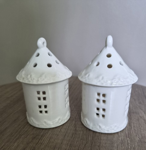 Light hanging ceramic house - ceramic,